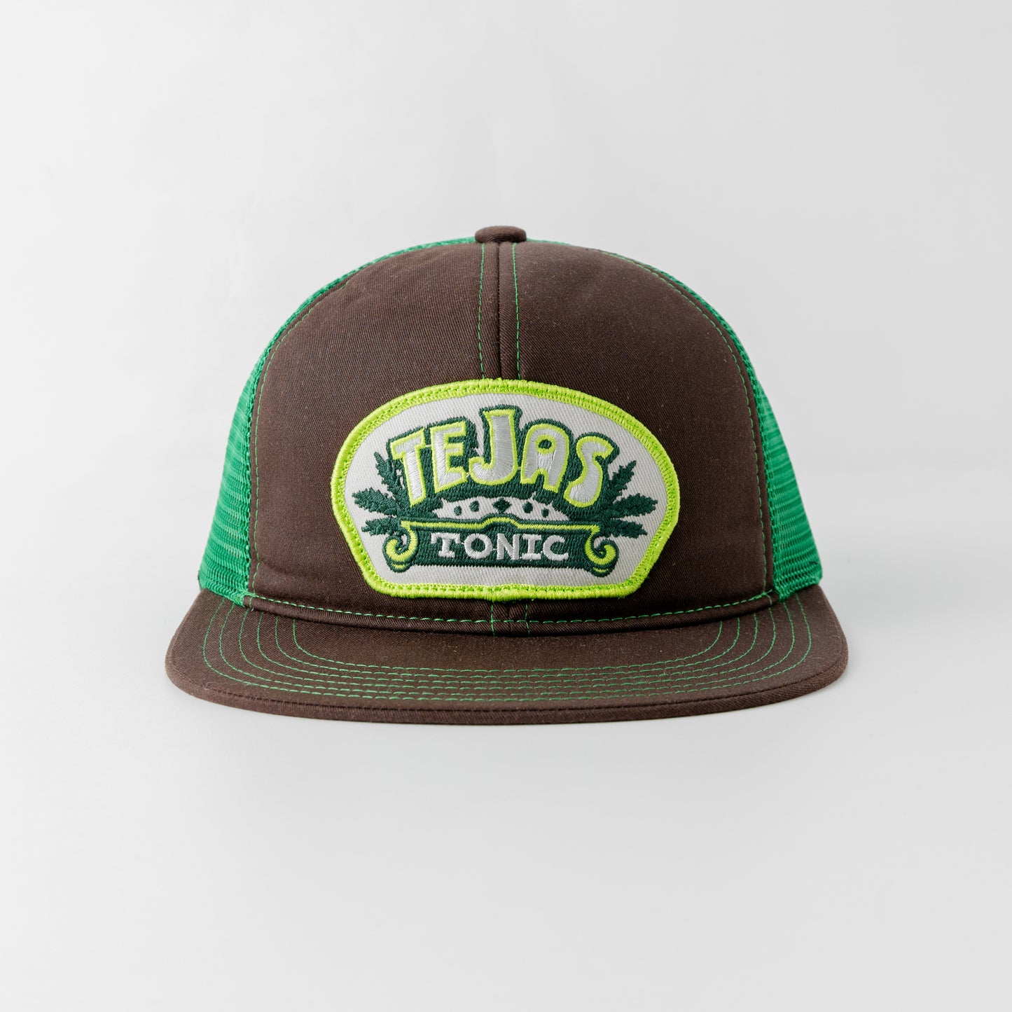 Hat - Brown/Kelly Green