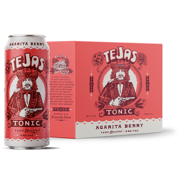 Tonic - 4pk/16oz 30mg - Agarita Berry