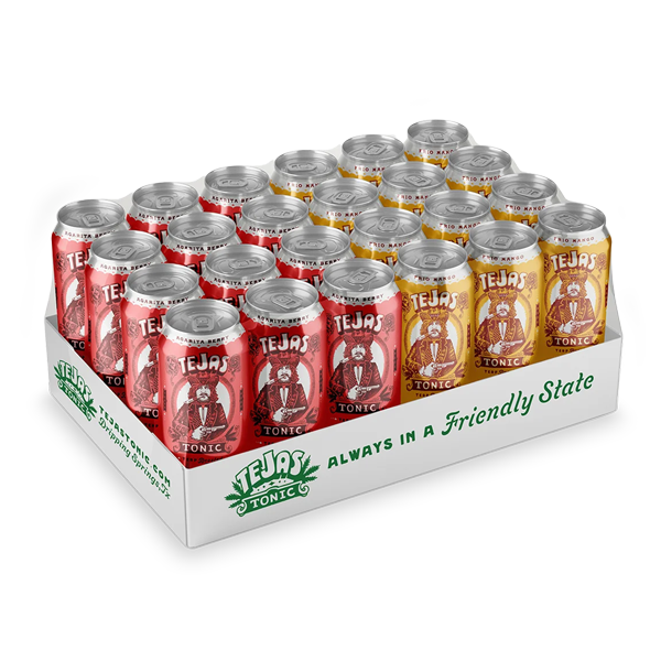 Tonic - 24ct case/16oz 30mg - Mixed Agarita Berry & Frio Mango
