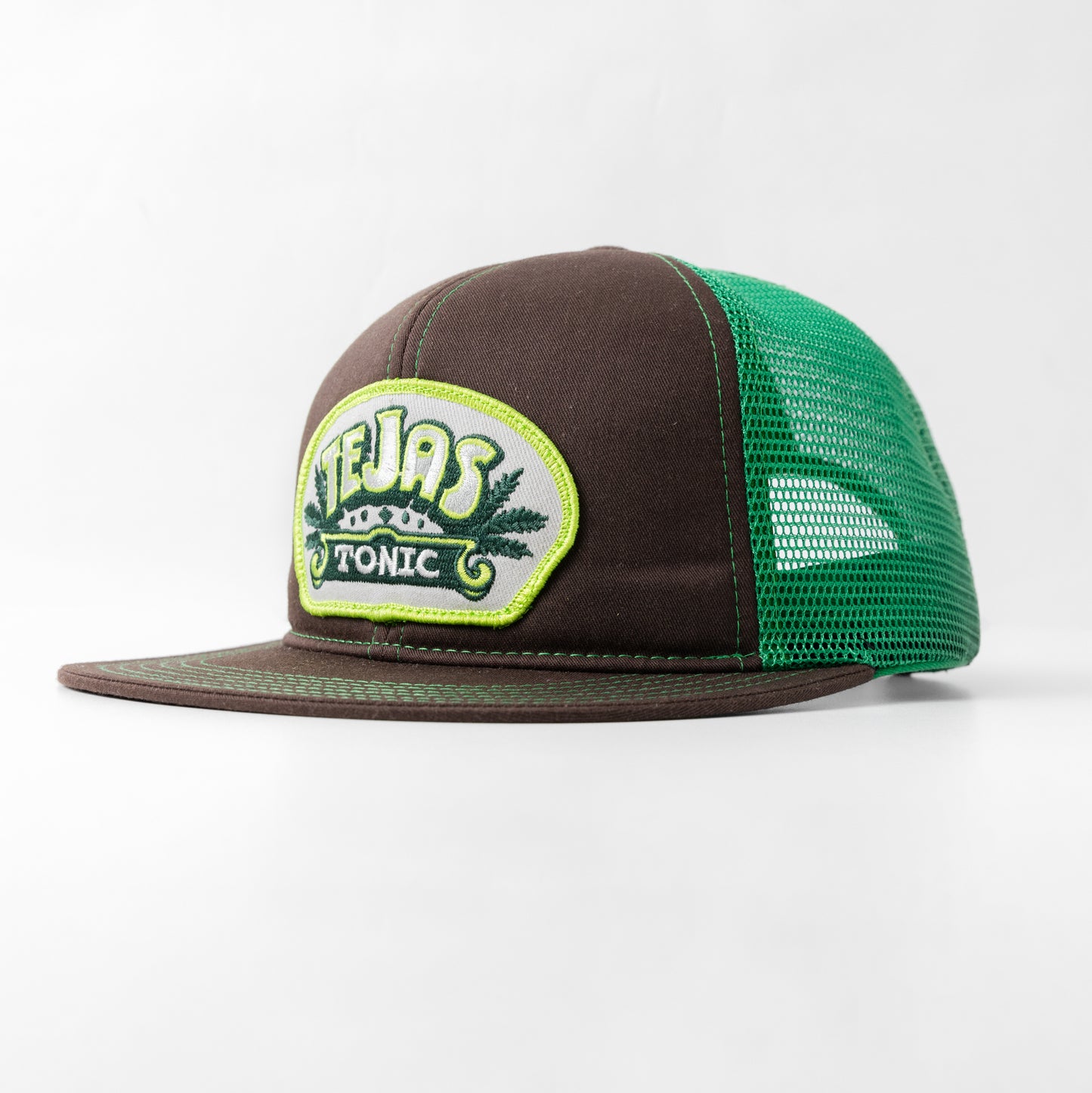 Hat - Brown/Kelly Green