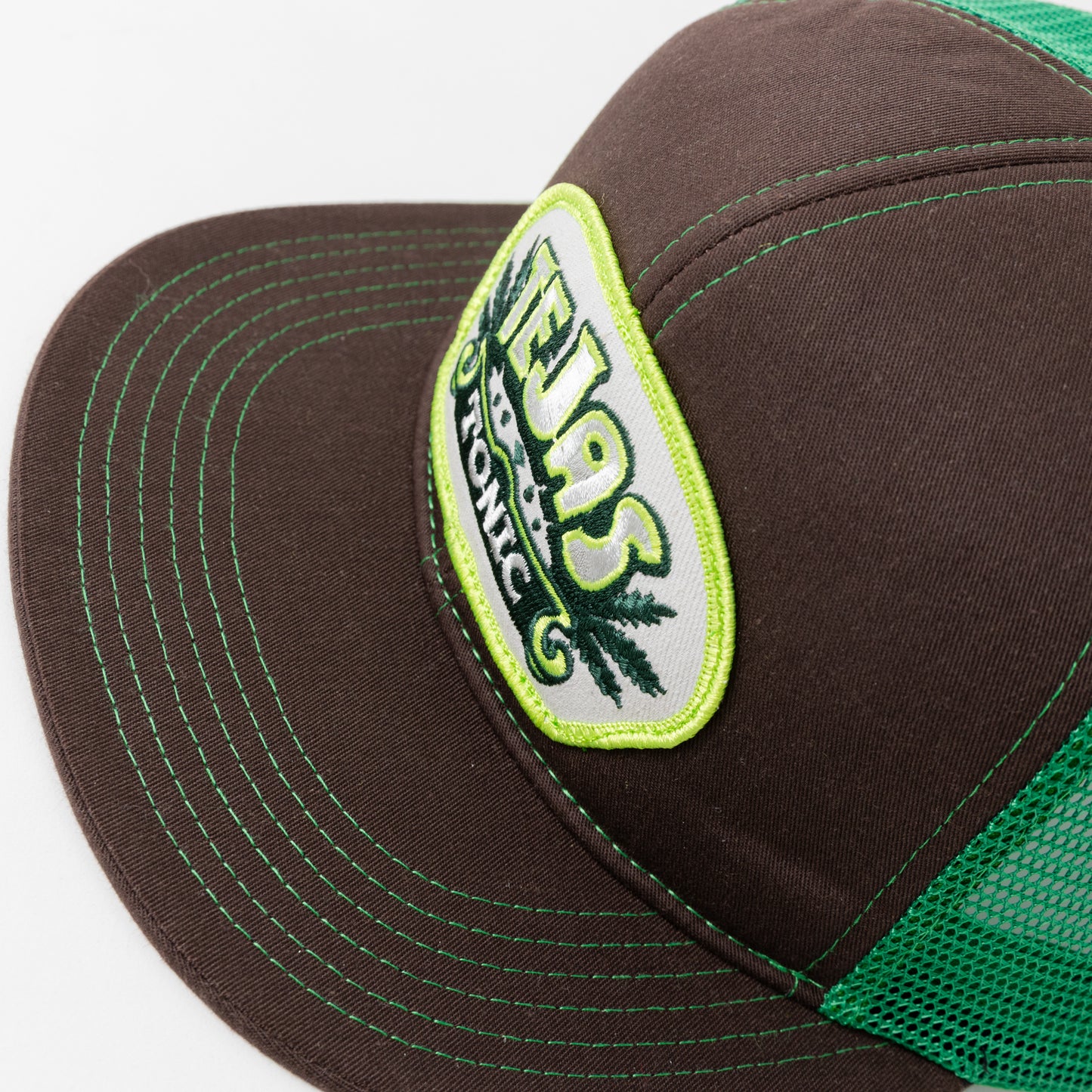 Hat - Brown/Kelly Green