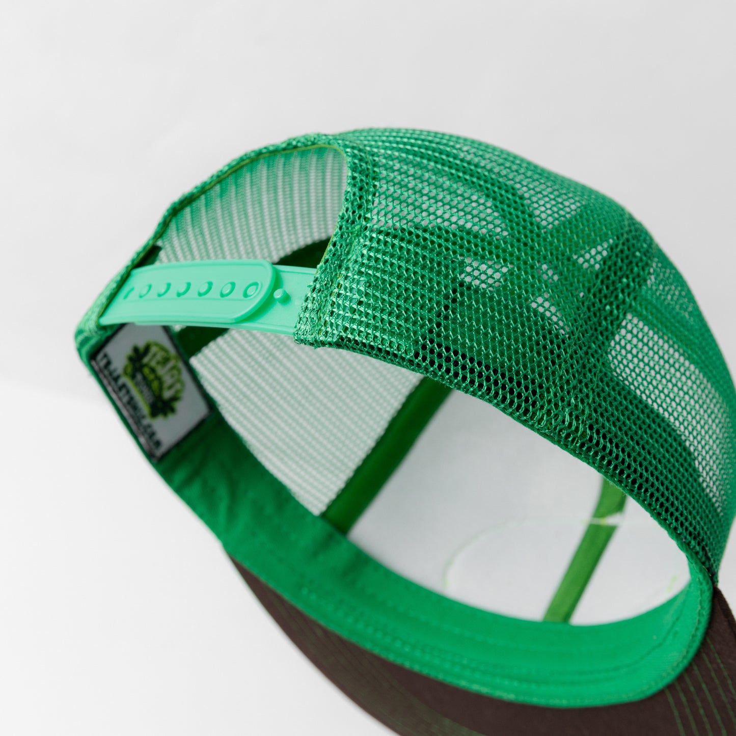 Hat - Brown/Kelly Green