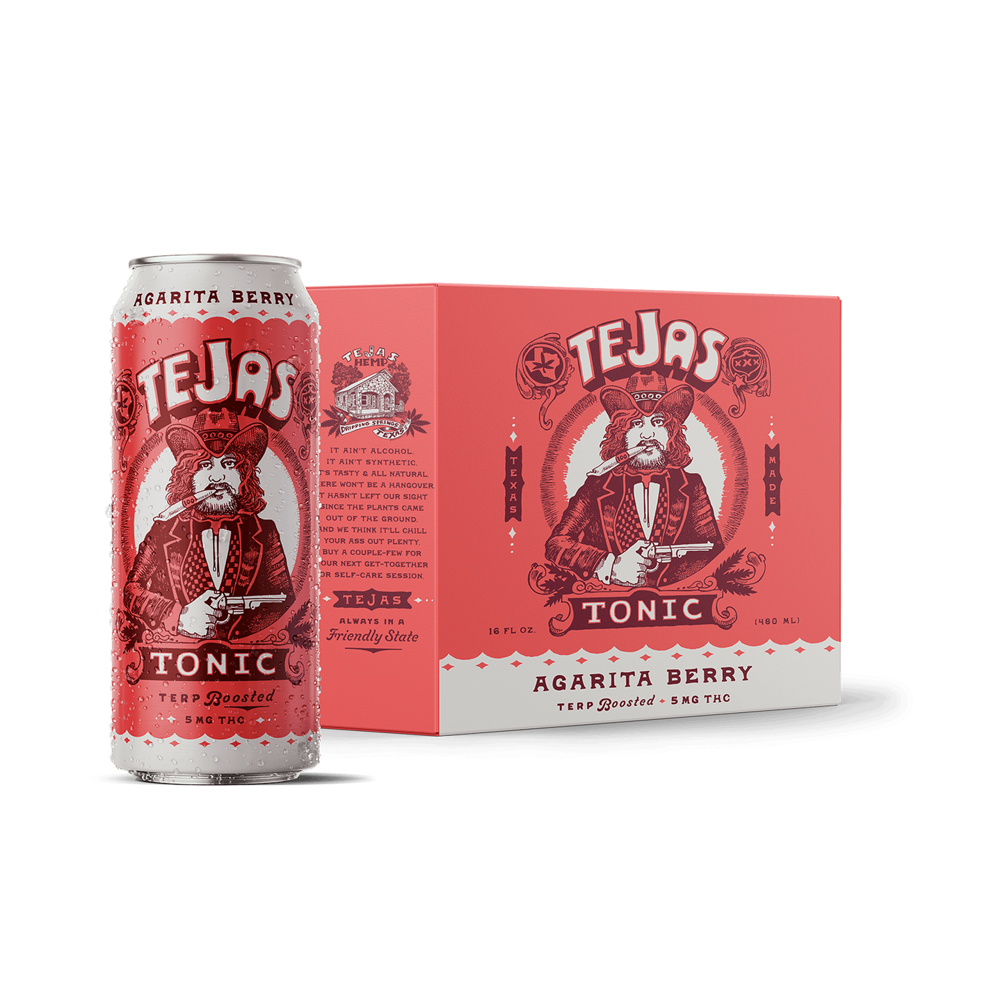 Tonic - 4pk/16oz 30mg - Agarita Berry