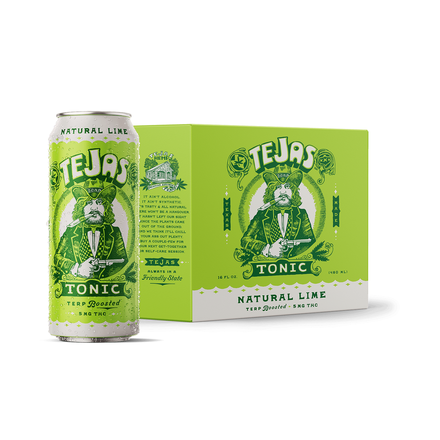 Tonic - 4pk/16oz 30mg - Natural Lime