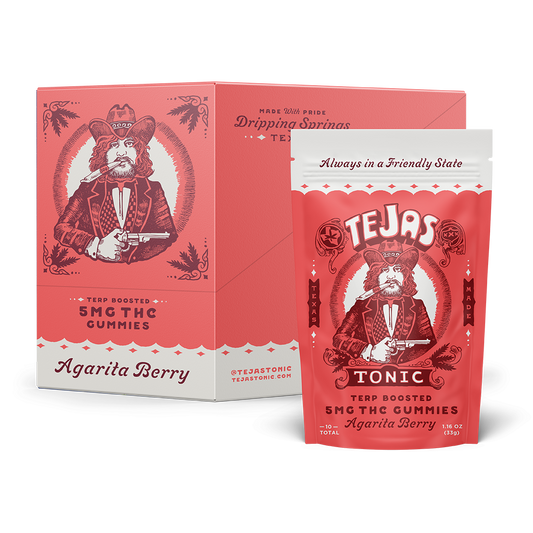Gummy - 10ct Pouches Case - Agarita Berry