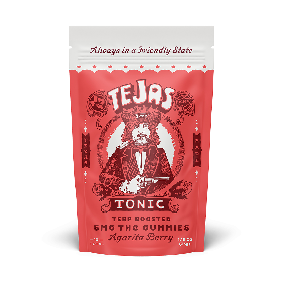 Gummy - 10ct Pouches Case - Agarita Berry