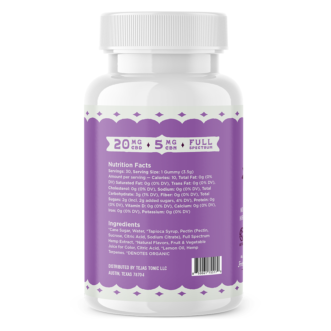 Sleep Gummies - 30ct Bottle - Wholesale
