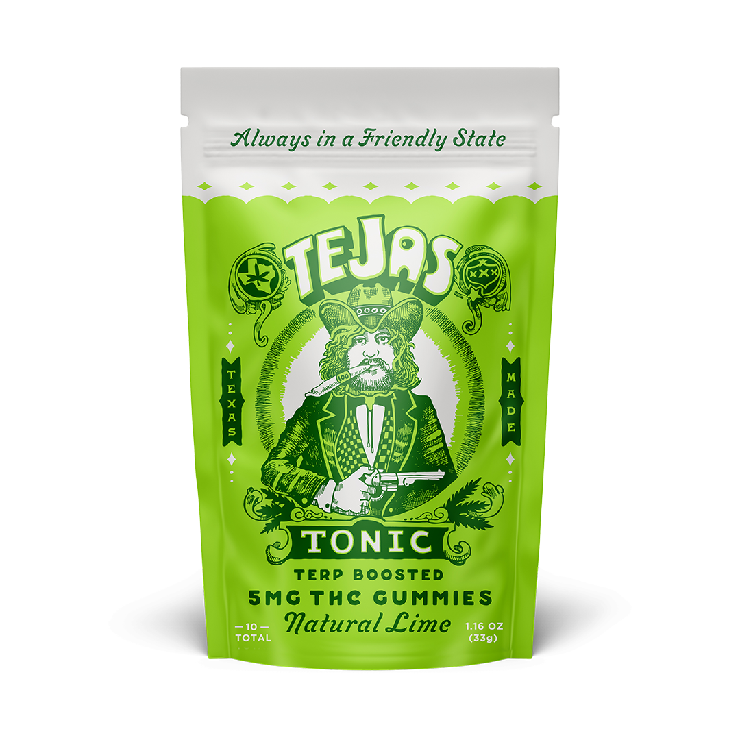 Gummy - 10ct Pouches Case - Natural Lime