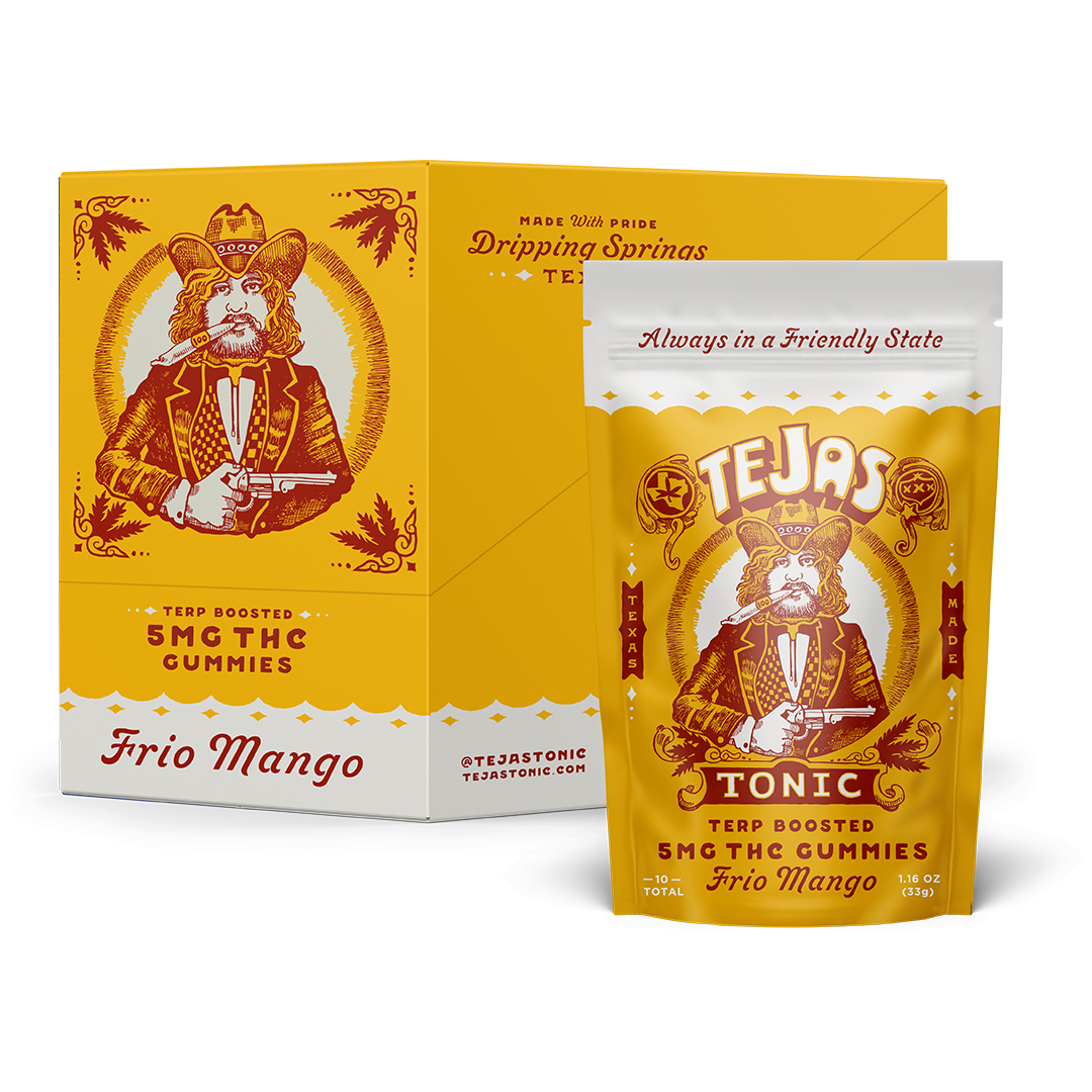 Gummy - 10ct Pouches Case - Frio Mango