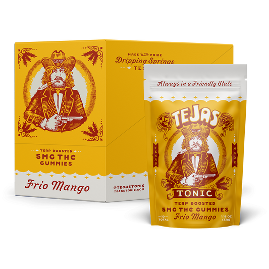 Gummy - 10ct Pouches Case - Frio Mango