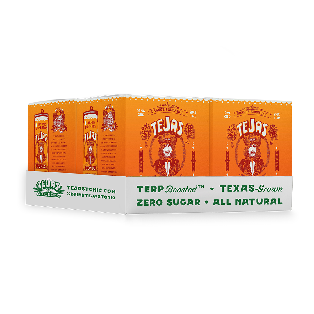 Tonic - 24ct case/12oz 12mg - Orange Sunshine WS
