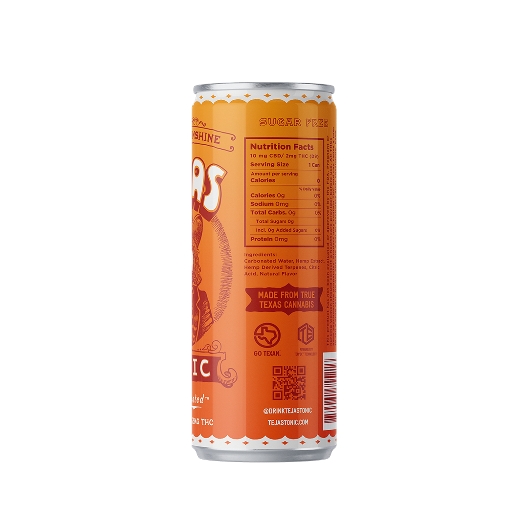 Tonic - 24ct case/12oz 12mg - Orange Sunshine WS