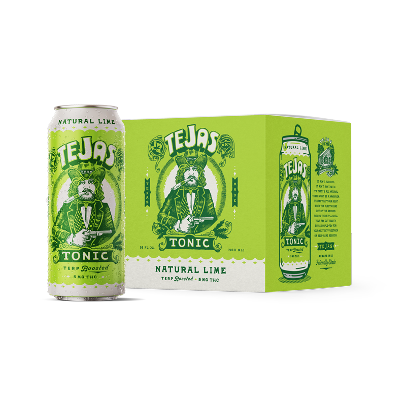 Tonic - 4pk/16oz 30mg - Natural Lime