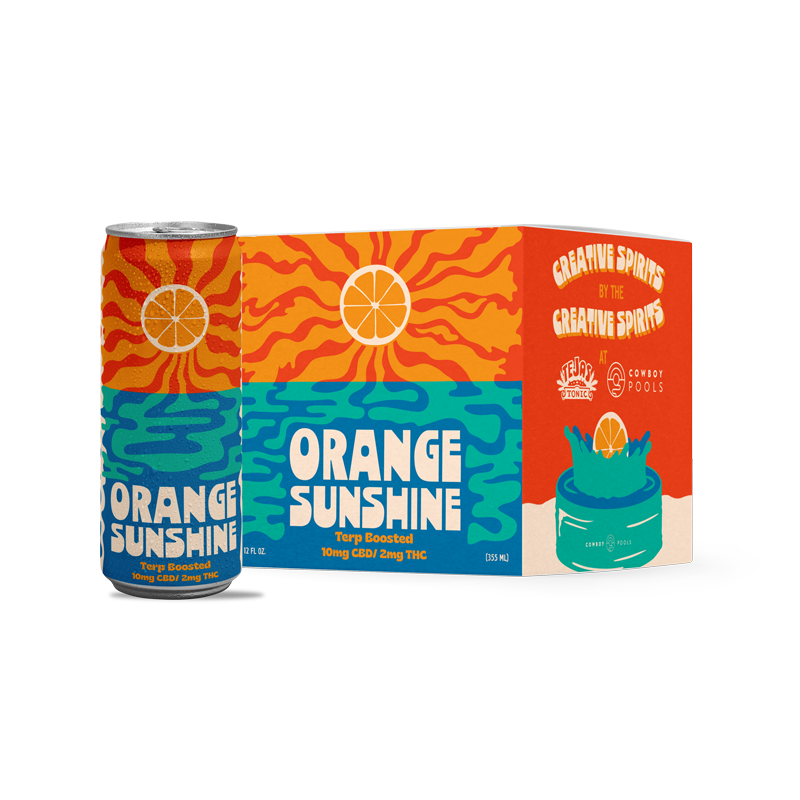 Tonic - 6pk/12oz 12mg - Orange Sunshine