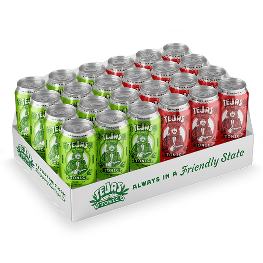 Tonic - 24ct case/16oz 30mg - Mixed Natural Lime & Agarita