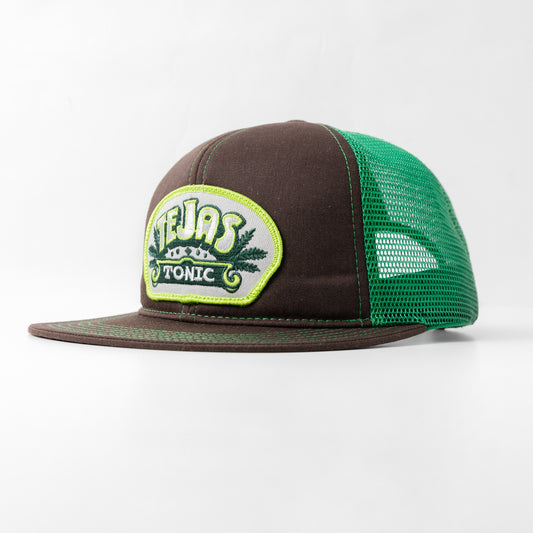 Hat - Brown/Kelly Green